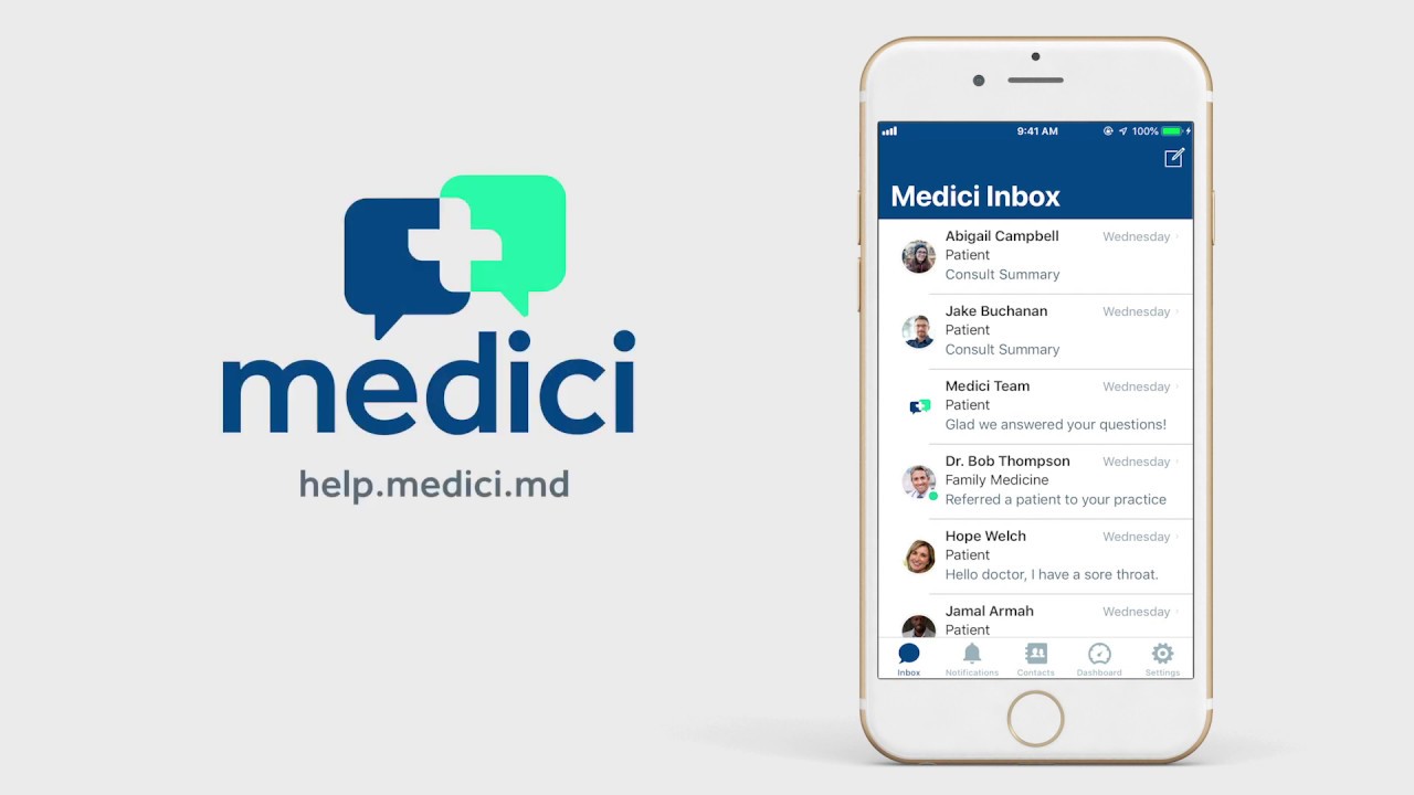 Medici - ứng dụng y tế từ xa