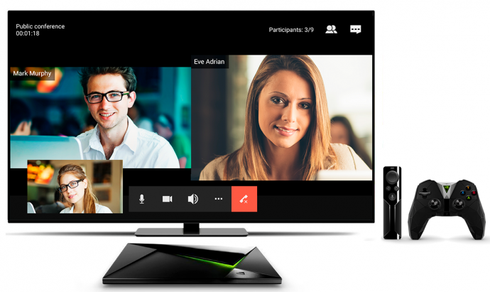 trueconf 4k video conferencing smart tvs